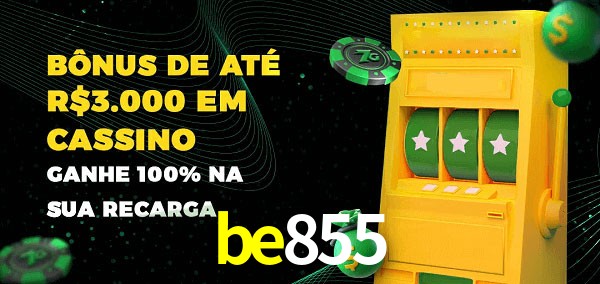 be855 melhor bônus de depósito